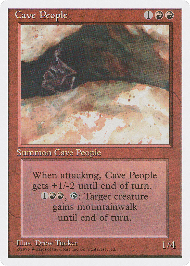 Cave People Card Image