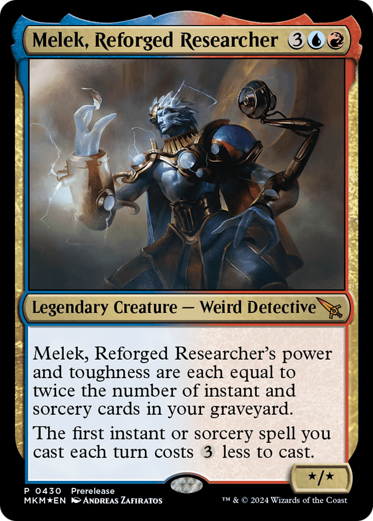 Melek, Reforged Researcher Card Image