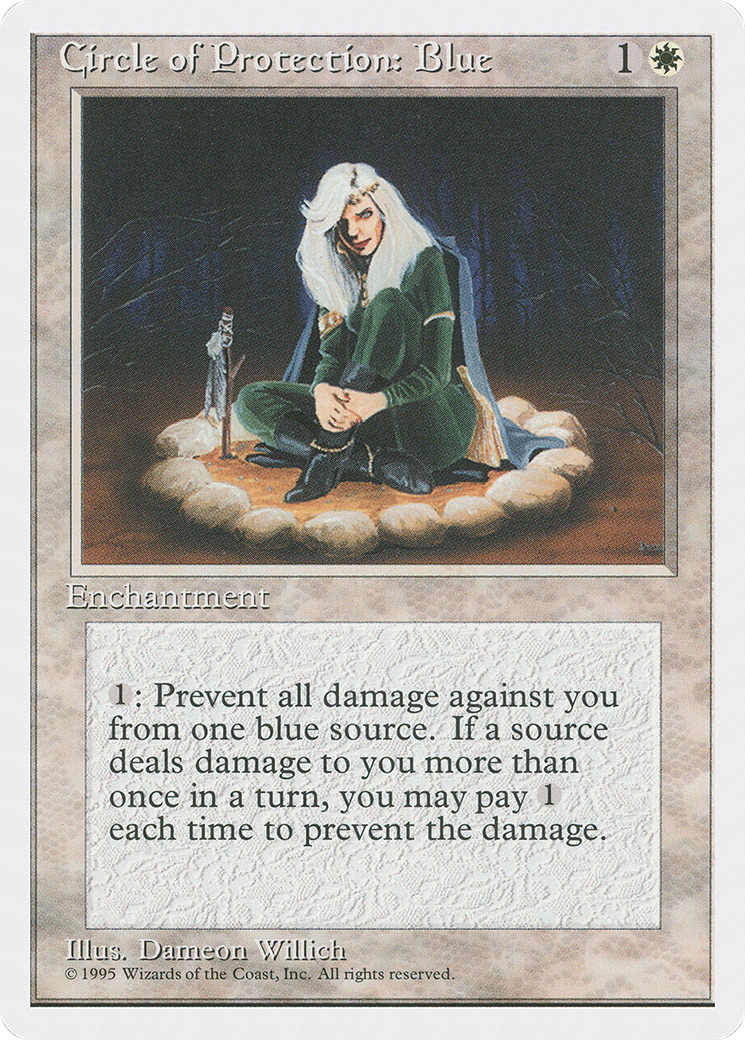 Circle of Protection: Blue Card Image