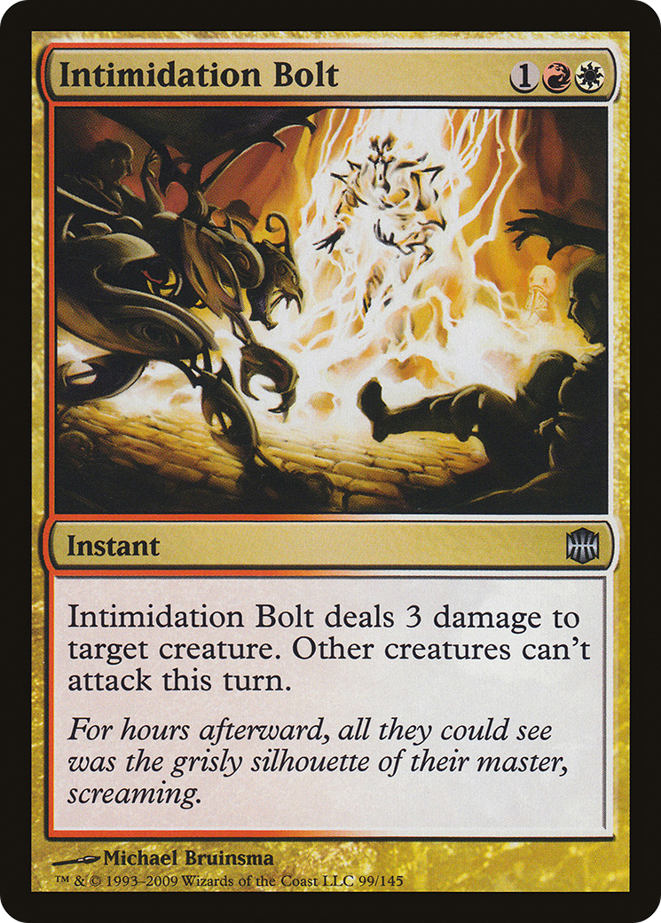 Intimidation Bolt Card Image
