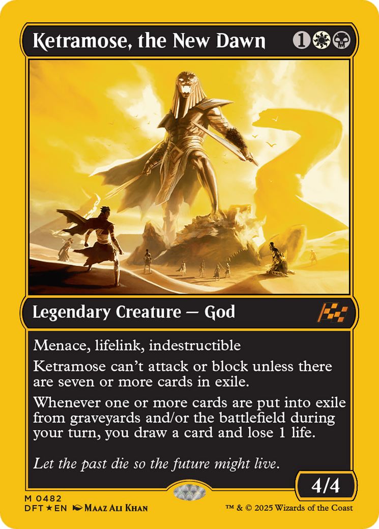 Ketramose, the New Dawn Card Image