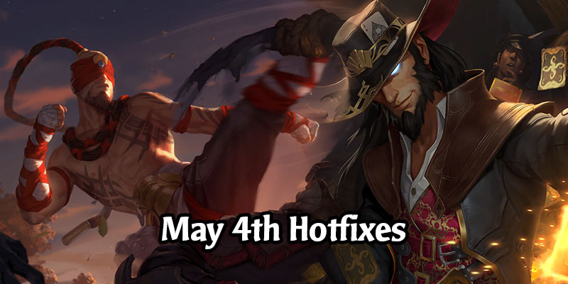 Runeterra Hotfixes for May 4th Focuses on Champions - Sejuani, Lee Sin, Vi, & Twisted Fate