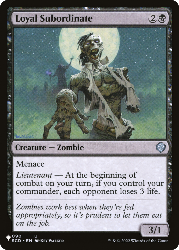 Loyal Subordinate Card Image