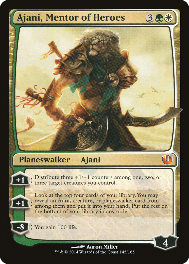 Ajani, Mentor of Heroes Card Image