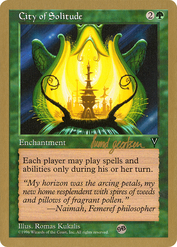 City of Solitude Card Image