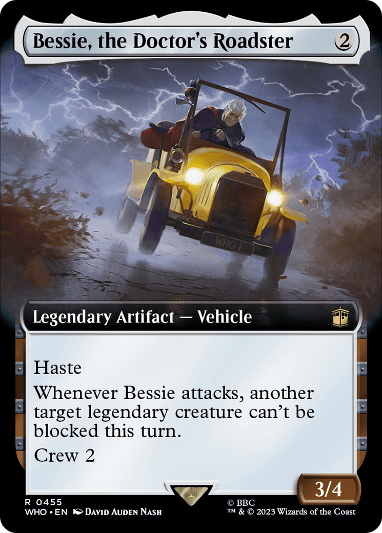 Bessie, the Doctor's Roadster Card Image