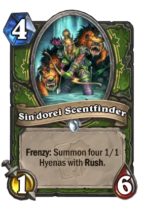 Sin'dorei Scentfinder Card Image