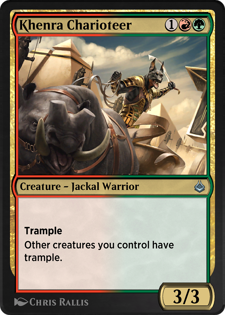 Khenra Charioteer Card Image