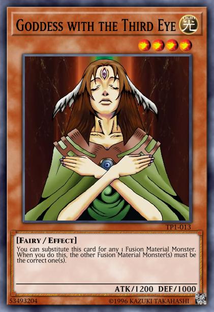 Goddess with the Third Eye Card Image