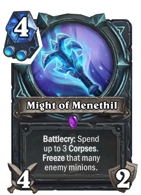 Might of Menethil Card Image