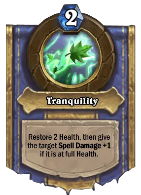 Tranquility Card Image