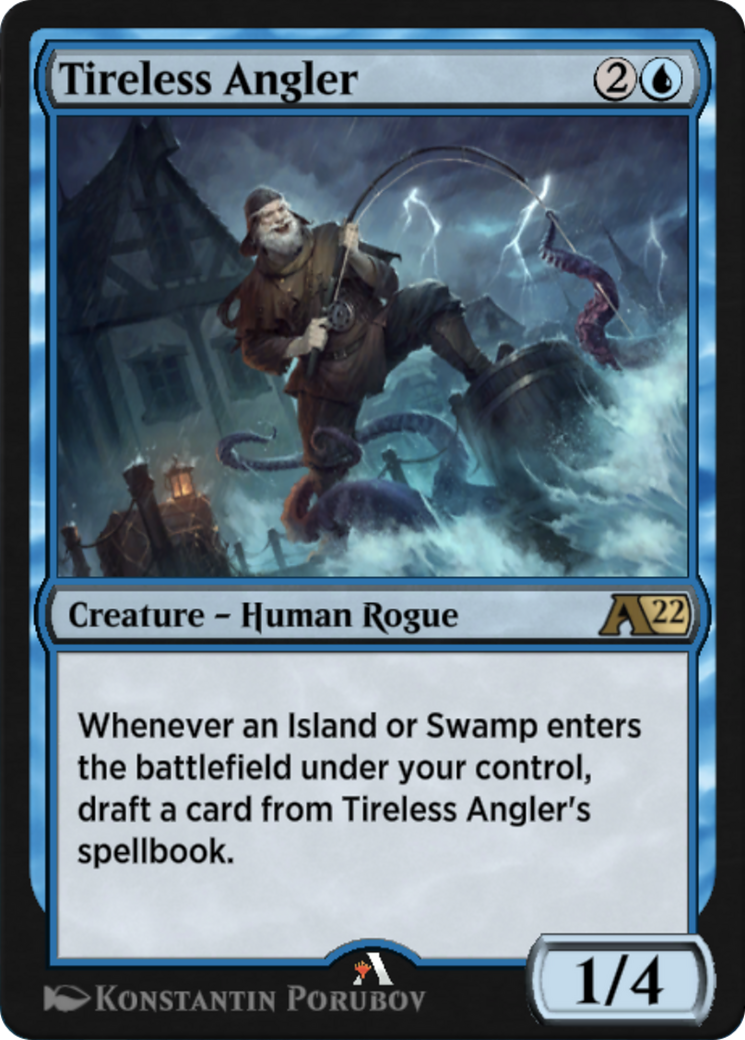 Tireless Angler Card Image