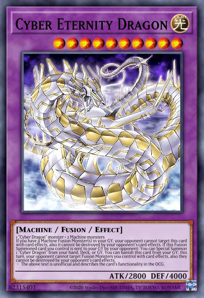 Cyber Eternity Dragon Card Image
