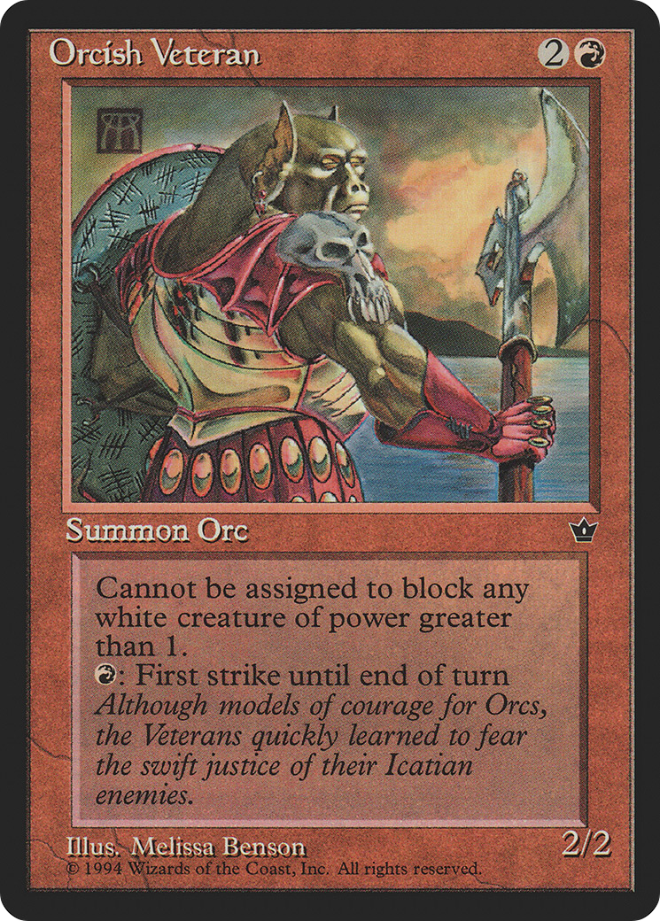 Orcish Veteran Card Image