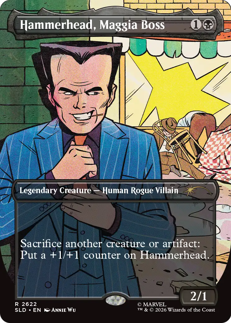 Hammerhead, Maggia Boss Card Image