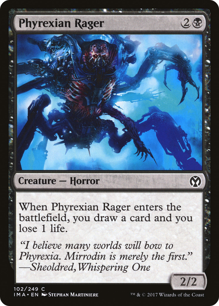 Phyrexian Rager Card Image