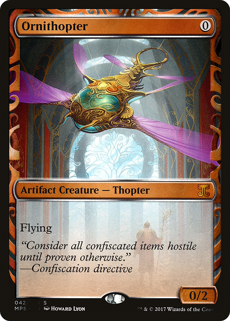 Ornithopter Card Image