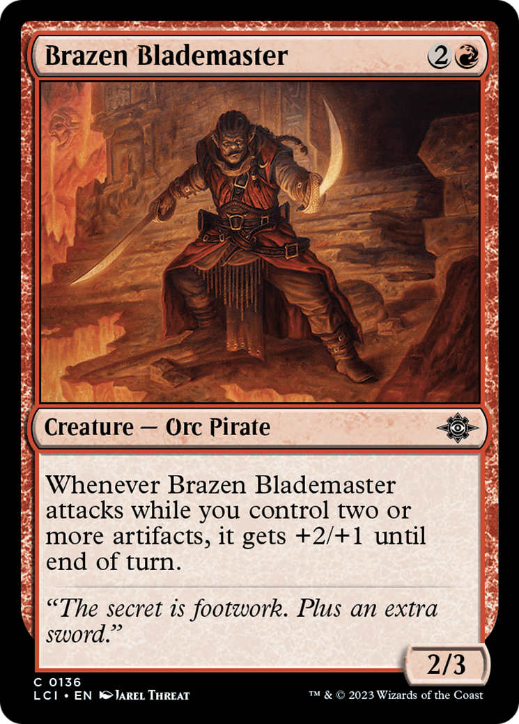 Brazen Blademaster Card Image