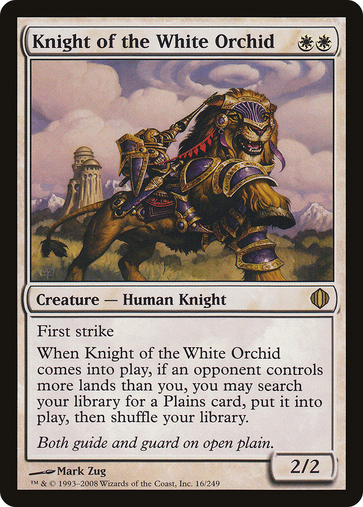 Knight of the White Orchid Card Image