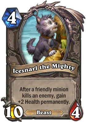 Icesnarl the Mighty Card Image