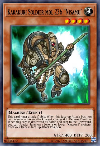 Karakuri Soldier mdl 236 "Nisamu" Card Image