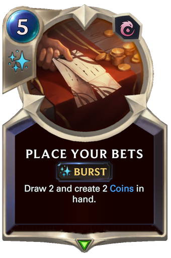 Place Your Bets Card Image