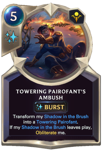 Towering Pairofant's Ambush Card Image