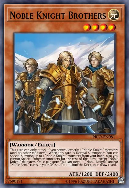 Noble Knight Brothers Card Image