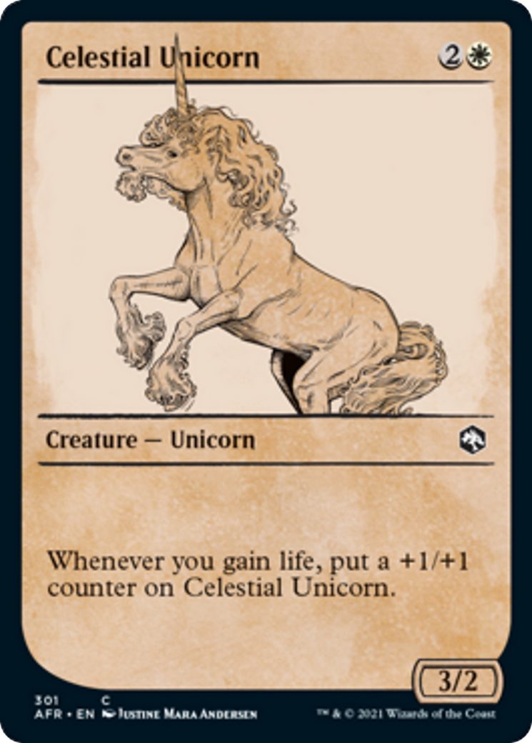 Celestial Unicorn Card Image