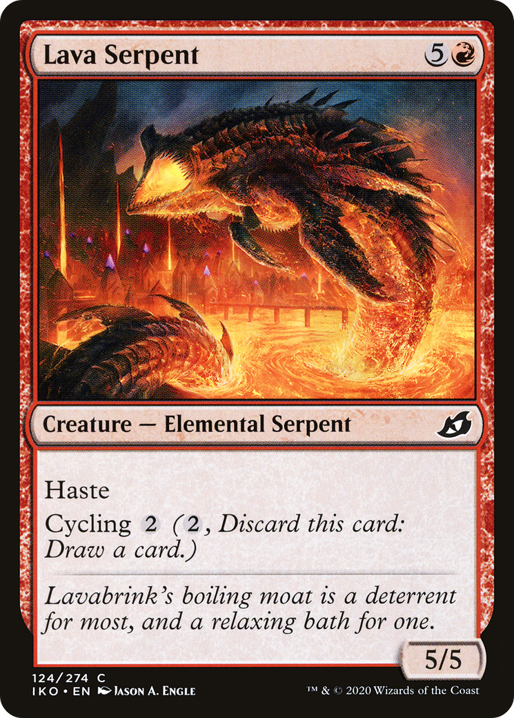 Lava Serpent Card Image