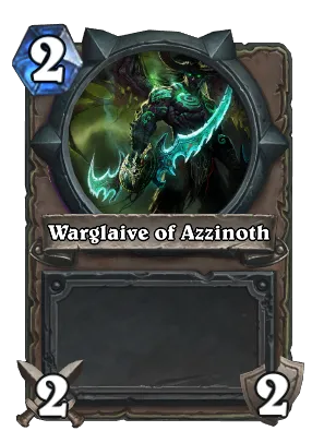 Warglaive of Azzinoth Card Image