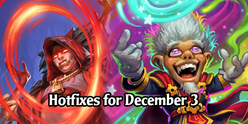 Hearthstone Hotfixes - Nazmani Bloodweaver Fixed, Whizbang's Lost Decks, Darkmoon Arena, Quests, and More!