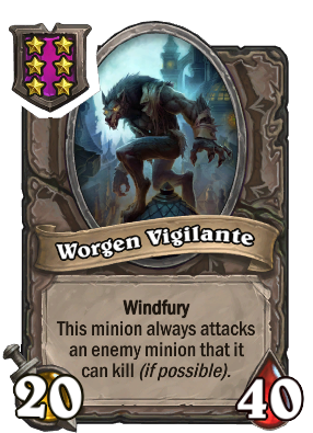 Worgen Vigilante Card Image