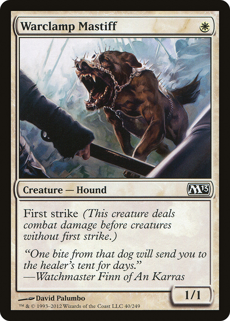 Warclamp Mastiff Card Image