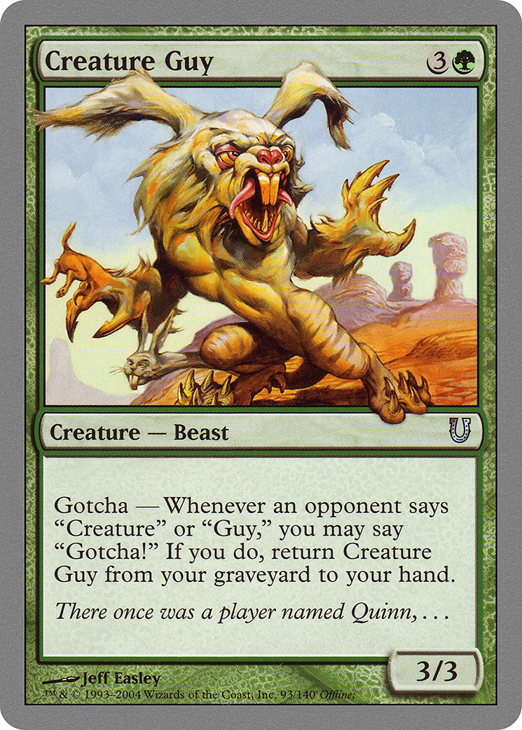 Creature Guy Card Image