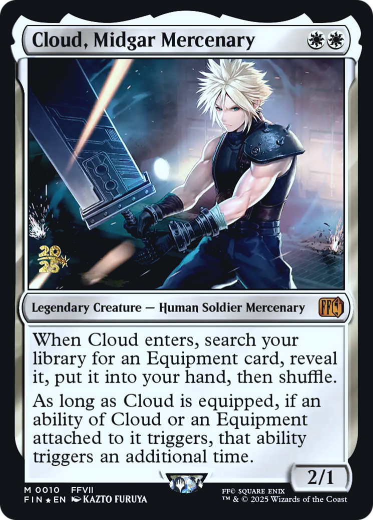 Cloud, Midgar Mercenary Card Image
