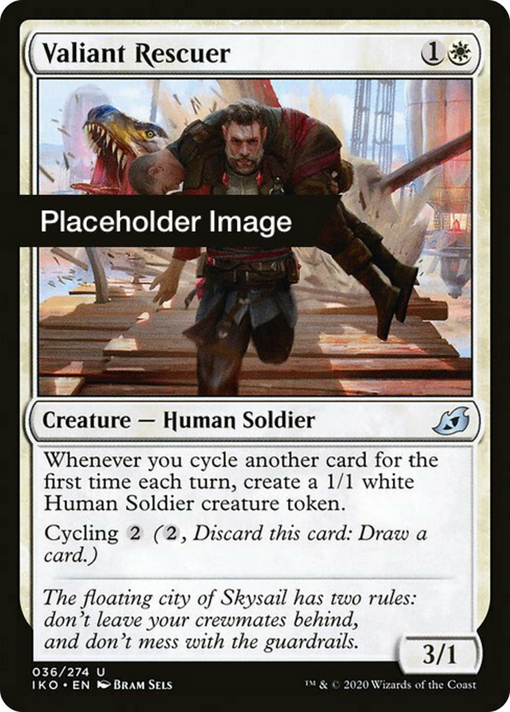 Valiant Rescuer Card Image