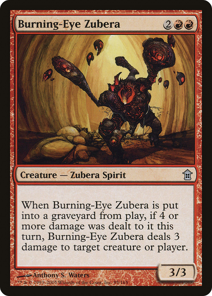 Burning-Eye Zubera Card Image