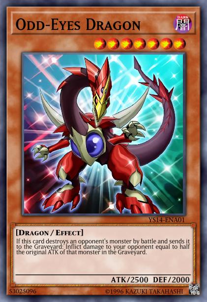 Odd-Eyes Dragon Card Image