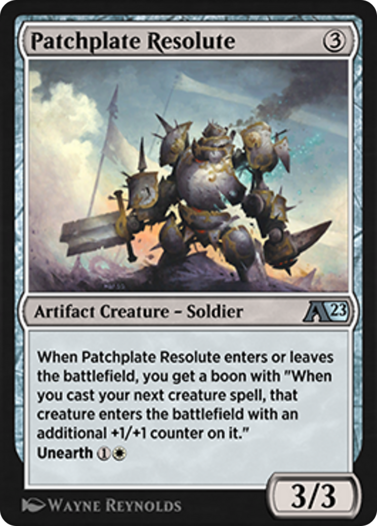 Patchplate Resolute Card Image