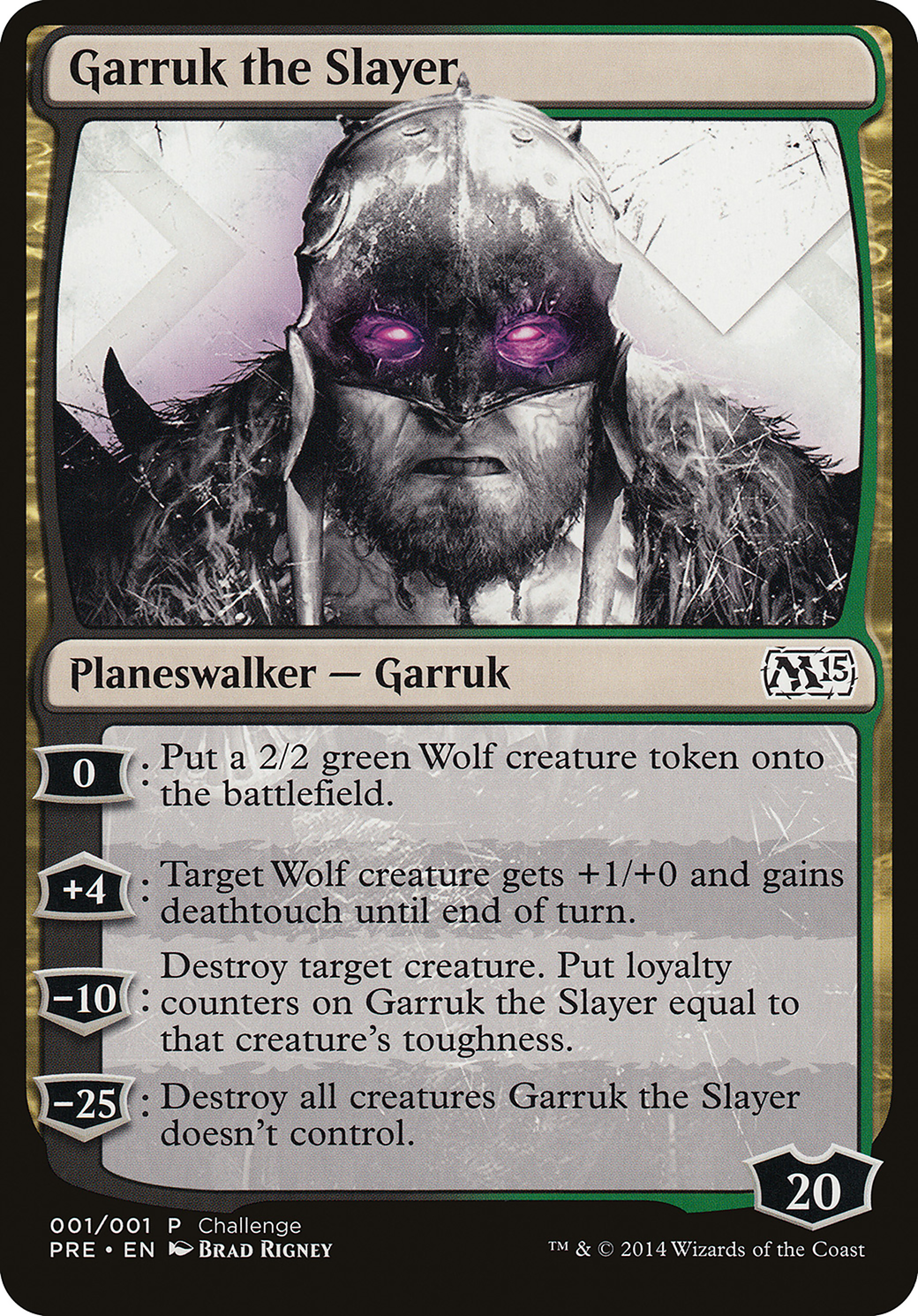 Garruk the Slayer Card Image