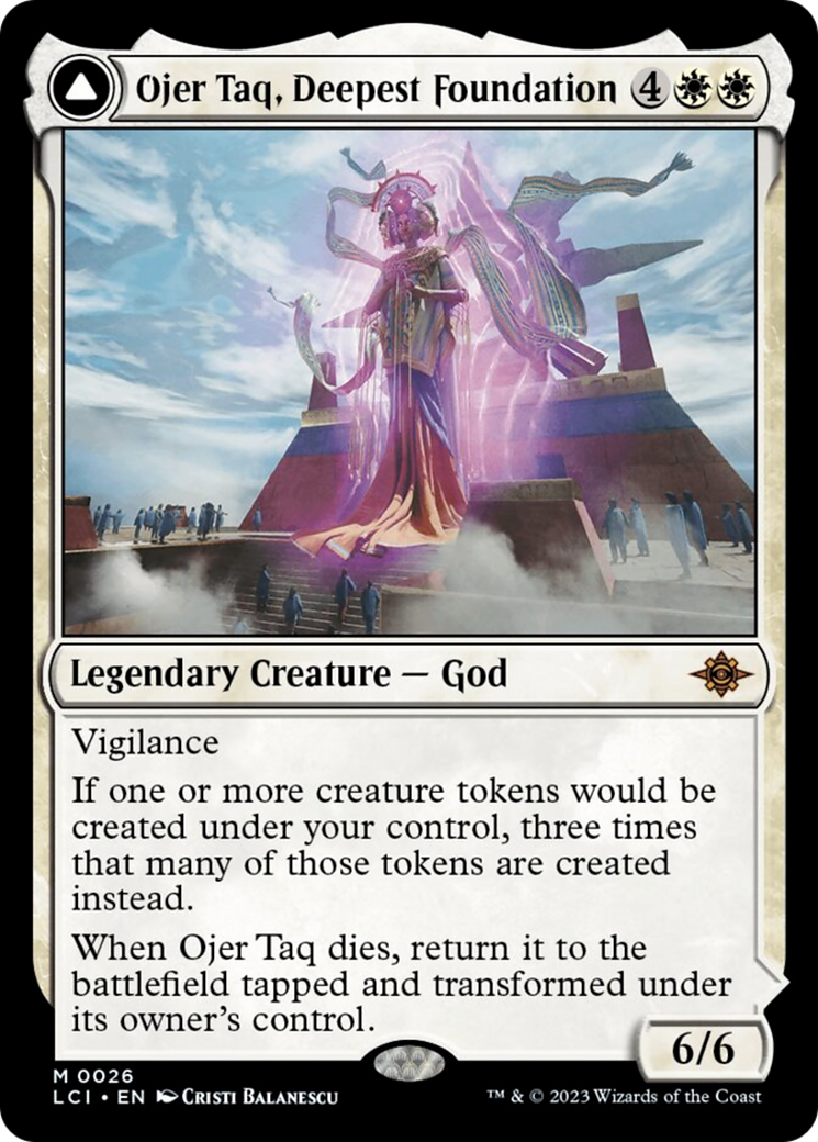 Ojer Taq, Deepest Foundation // Temple of Civilization Card Image