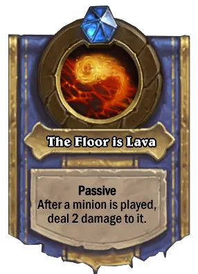 The Floor is Lava Card Image