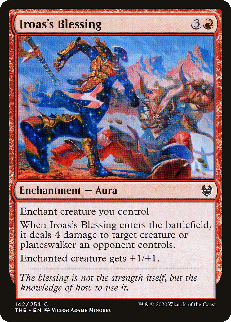Iroas's Blessing Card Image