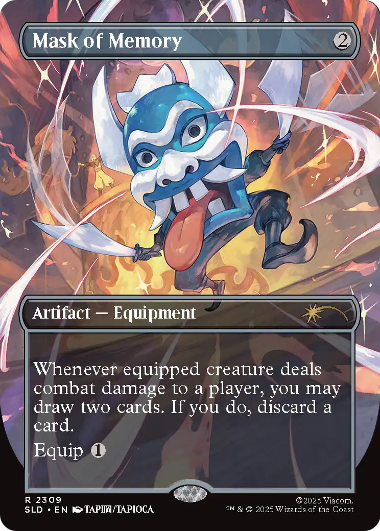 Mask of Memory Card Image