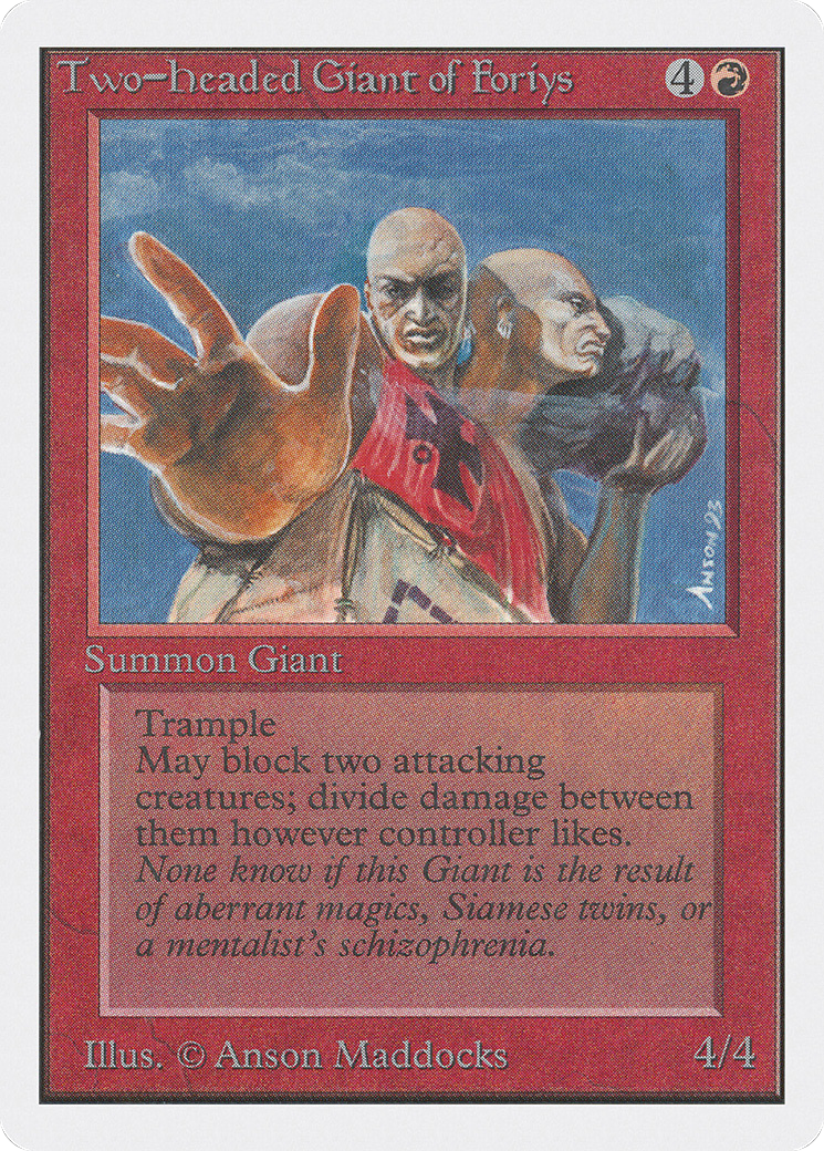 Two-Headed Giant of Foriys Card Image