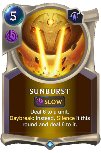 Sunburst Card Image