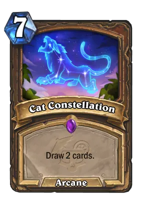 Cat Constellation Card Image