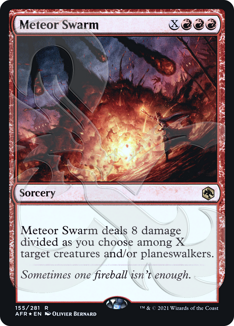 Meteor Swarm Card Image