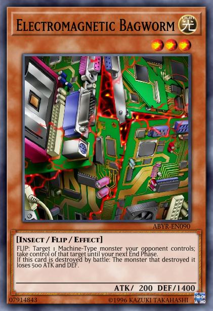 Electromagnetic Bagworm Card Image